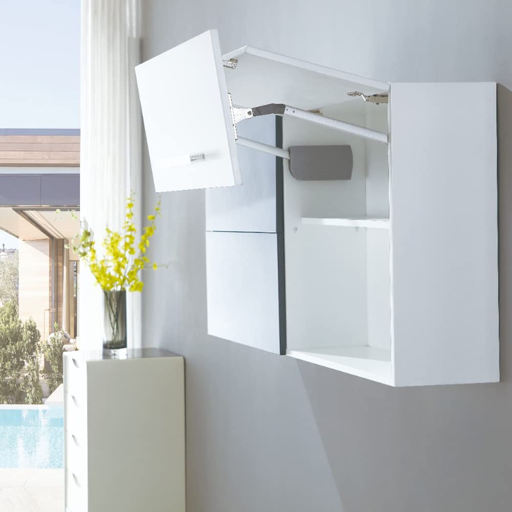 Bi-Fold System for Cabinet