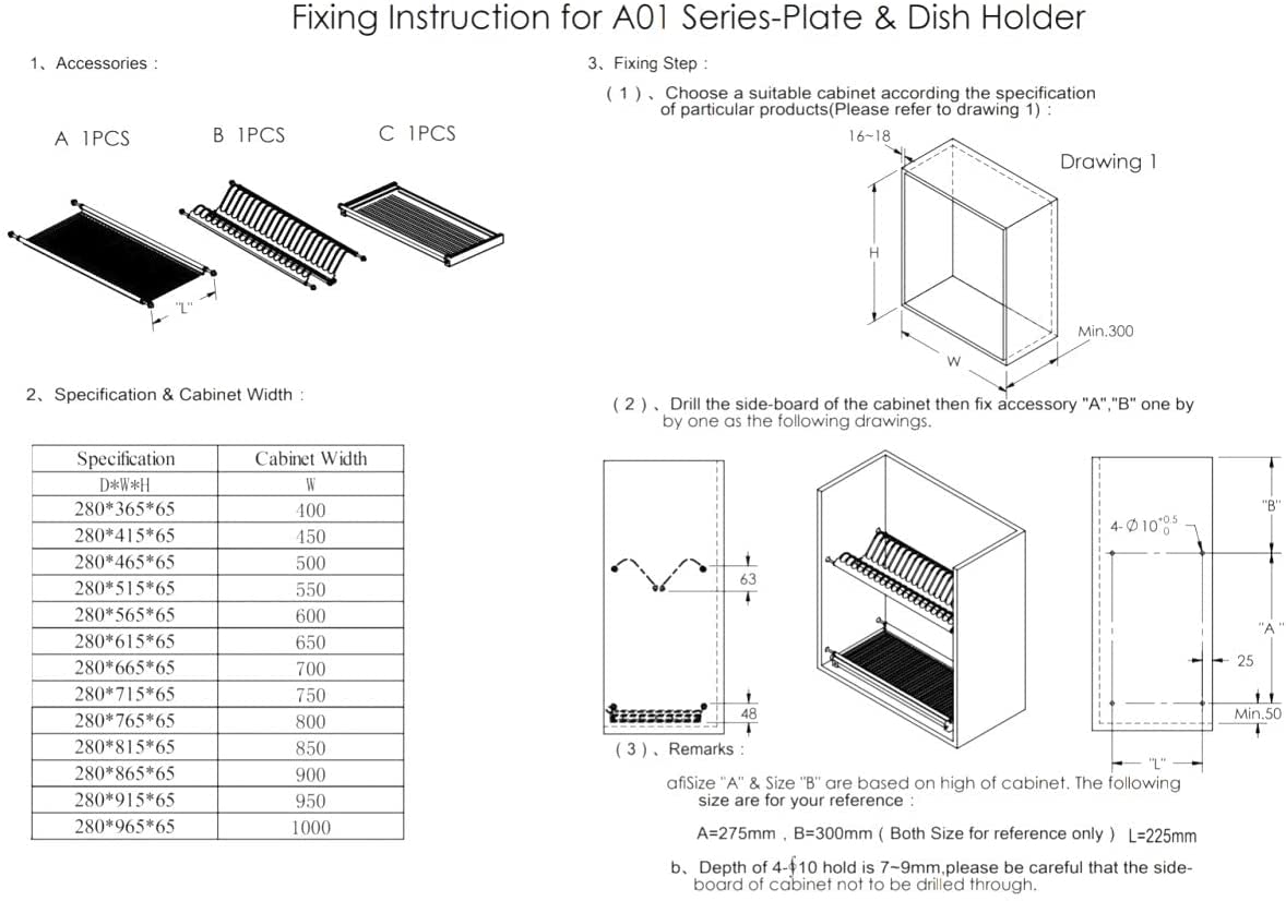 Dish/Plate Rack GTPT