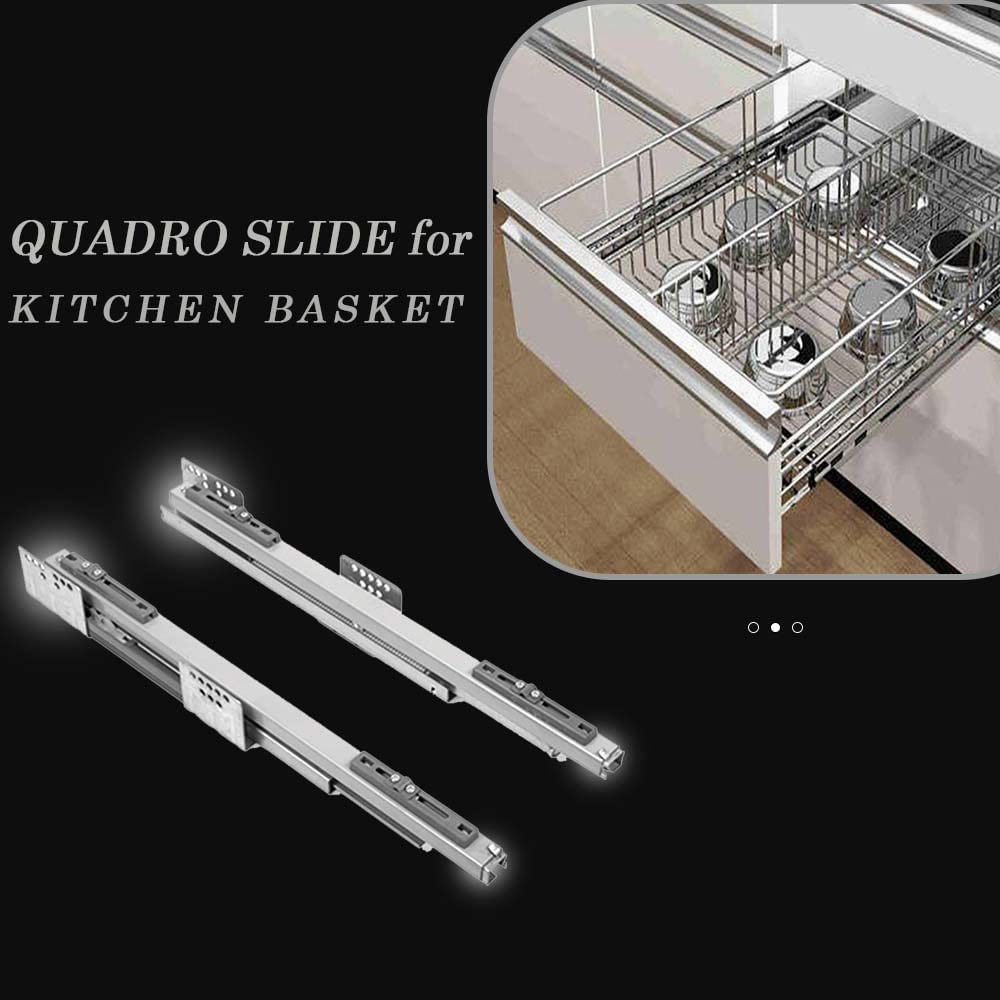 Quadro Channel Soft Close Wire Basket