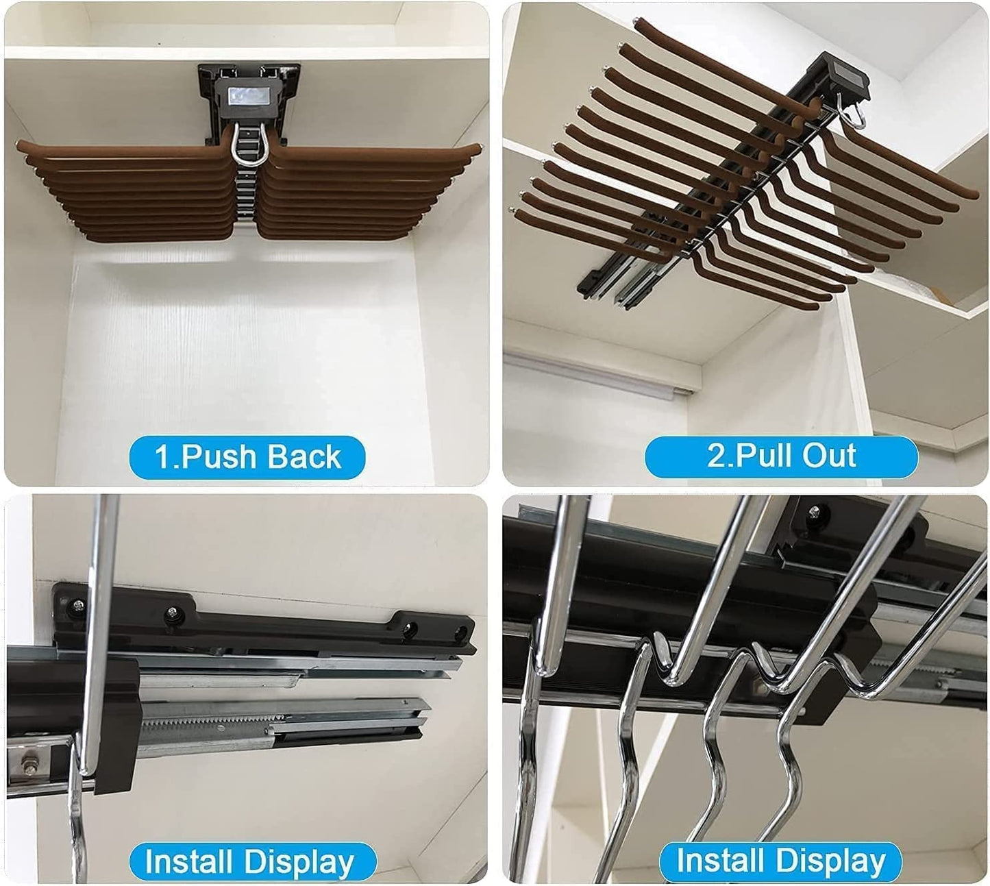 Double Row trouser rack