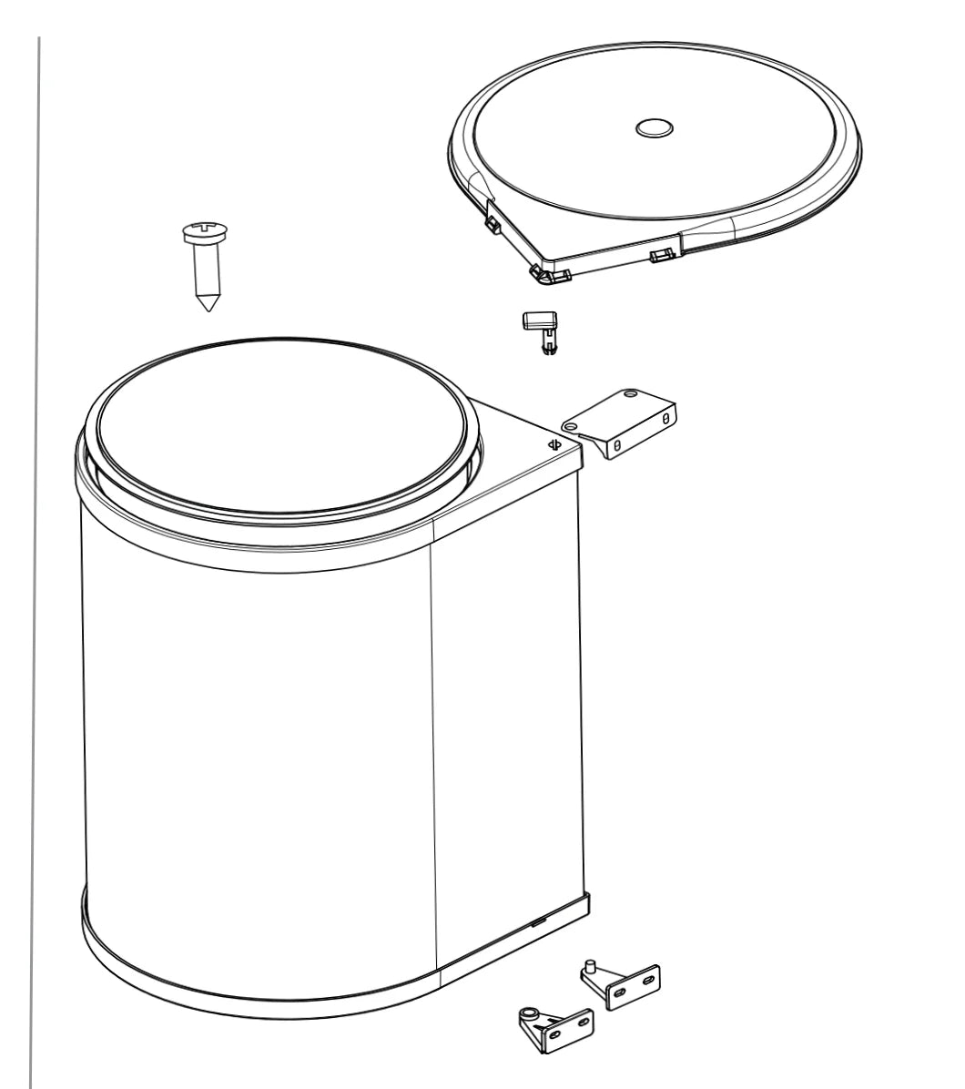 Auto Lid Waste Bin